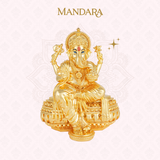 Golden Ganesha - GMIDG6RG-0002