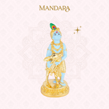 Krishna with calf - GMIDBK1RGBL-058