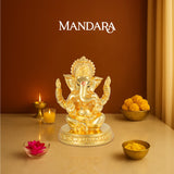Small Golden Ganesha	- GMIDG2RGB-053