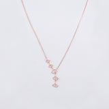 Rosé Halo Chain - MSLSNSP3W-042