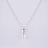 Silversheen Pearl Chain - MSLSLTR3WP-011