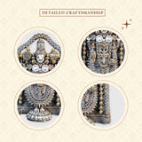 Silver Antique Balaji - GMIDBLG4RSL-0005