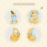 Krishna with calf - GMIDBK1RGBL-058
