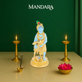 Krishna with calf - GMIDBK1RGBL-058