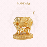 Golden Cow with Calf - GMIDCC6RG-0001