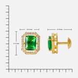 Golden Stone Stud 10 - GOLD GMSLSST13WG-062
