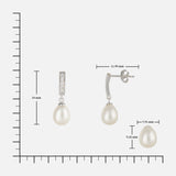 Pearlindra  Stud - MSLSSTR10WP-002