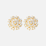 PetalGlow Studs -  GOLD GMSLSST12W-082