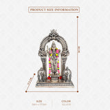 Silver Antique Murugan - GMIDMS2RSL-0023