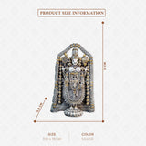 Silver Antique Balaji - GMIDBLG4RSL-0005